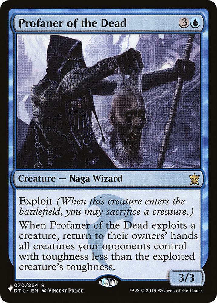 Profaner of the Dead 070/264 card from The List Reprints