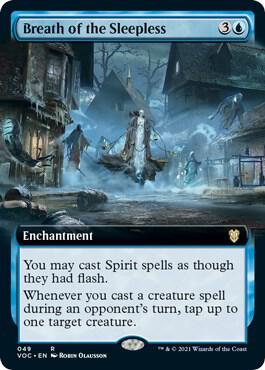 Breath of the Sleepless (Extended Art) 49 card from Commander: Innistrad: Crimson Vow