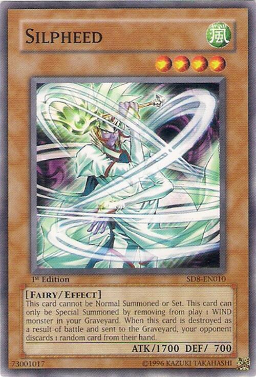 Silpheed SD8-EN010 card from Structure Deck: Lord of the Storm