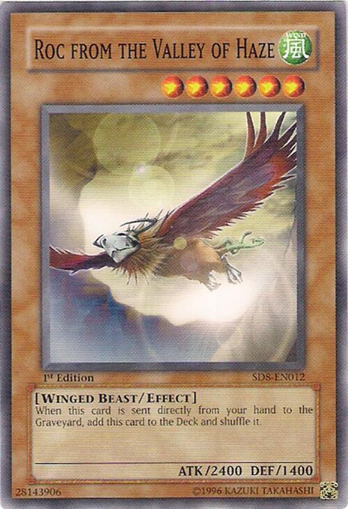 Roc from the Valley of Haze SD8-EN012 card from Structure Deck: Lord of the Storm