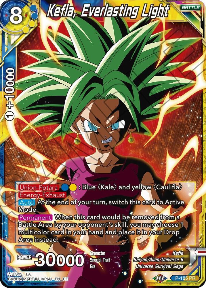 Kefla, Everlasting Light P-185 card from Mythic Booster