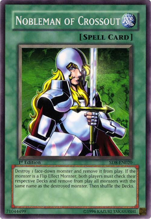 Nobleman of Crossout SD8-EN020 card from Structure Deck: Lord of the Storm