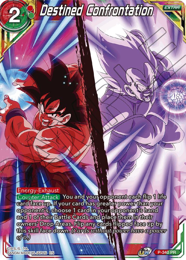 Destined Confrontation P-340 card from Promotion Cards