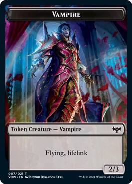 Vampire Token 7 card from Innistrad: Crimson Vow