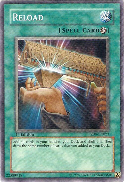 Reload SD8-EN023 card from Structure Deck: Lord of the Storm