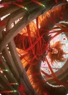 Sigarda's Imprisonment Art Card 16 card from Art Series: Innistrad: Crimson Vow