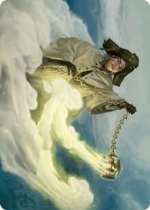 Traveling Minister Art Card 19 card from Art Series: Innistrad: Crimson Vow