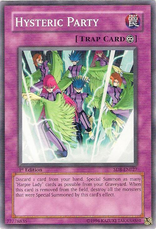 Hysteric Party SD8-EN027 card from Structure Deck: Lord of the Storm