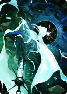 Thirst for Discovery Art Card 25 card from Art Series: Innistrad: Crimson Vow