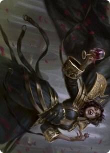 Bloodcrazed Socialite Art Card 28 card from Art Series: Innistrad: Crimson Vow