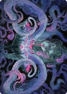Demonic Bargain Art Card 30 card from Art Series: Innistrad: Crimson Vow