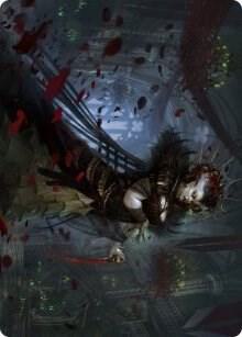 Falkenrath Forebear Art Card 33 card from Art Series: Innistrad: Crimson Vow