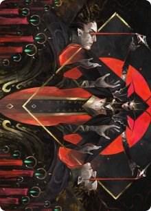 Gift of Fangs Art Card 34 card from Art Series: Innistrad: Crimson Vow