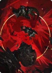Abrade Art Card 38 card from Art Series: Innistrad: Crimson Vow