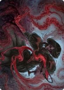 Change of Fortune Art Card 40 card from Art Series: Innistrad: Crimson Vow