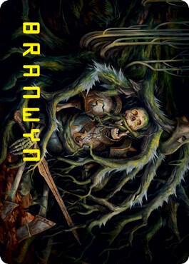 Retrieve Art Card (Gold-Stamped Signature) 53 card from Art Series: Innistrad: Crimson Vow