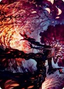 Splendid Reclamation Art Card 55 card from Art Series: Innistrad: Crimson Vow