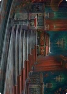 Edgar Markov's Coffin Art Card 60 card from Art Series: Innistrad: Crimson Vow