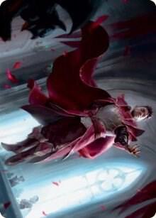 Markov Waltzer Art Card 63 card from Art Series: Innistrad: Crimson Vow
