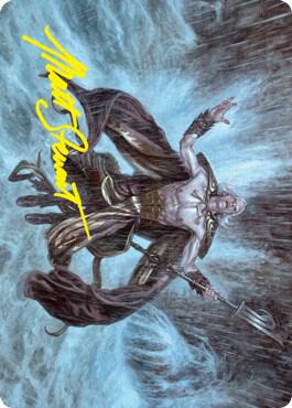 Runo Stromkirk Art Card (Gold-Stamped Signature) 66 card from Art Series: Innistrad: Crimson Vow