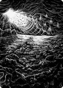 Plains (79/81) Art Card card from Art Series: Innistrad: Crimson Vow