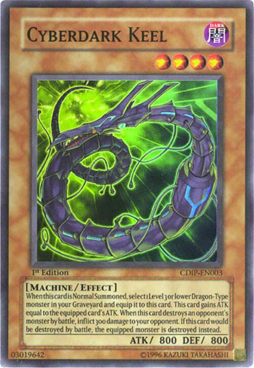 Cyberdark Keel CDIP-EN003 card from Cyberdark Impact