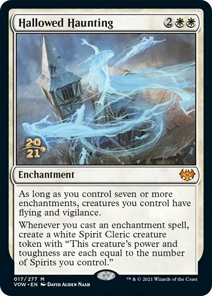 Hallowed Haunting 17 card from Prerelease Cards