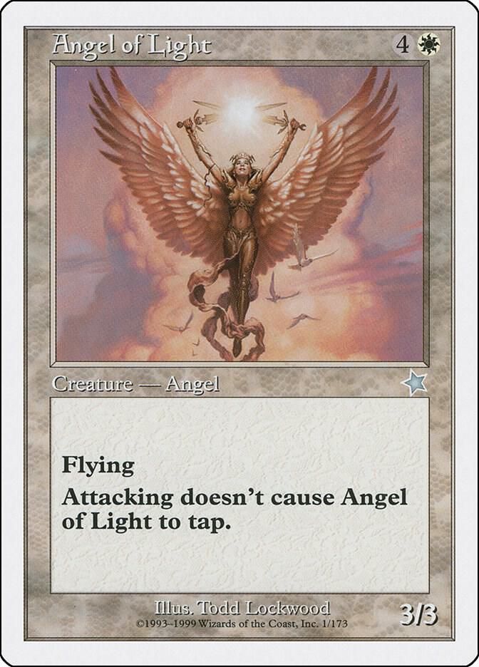 Angel of Light 1 card from Starter 1999
