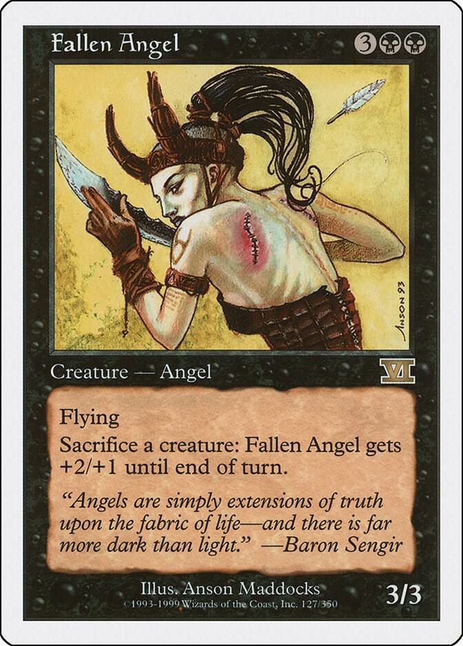 Fallen Angel 127 card from Classic Sixth Edition