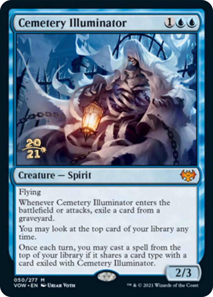 Cemetery Illuminator 50 card from Prerelease Cards