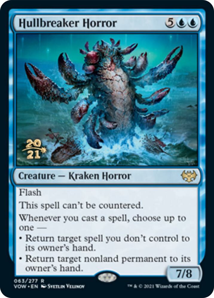 Hullbreaker Horror 63 card from Prerelease Cards