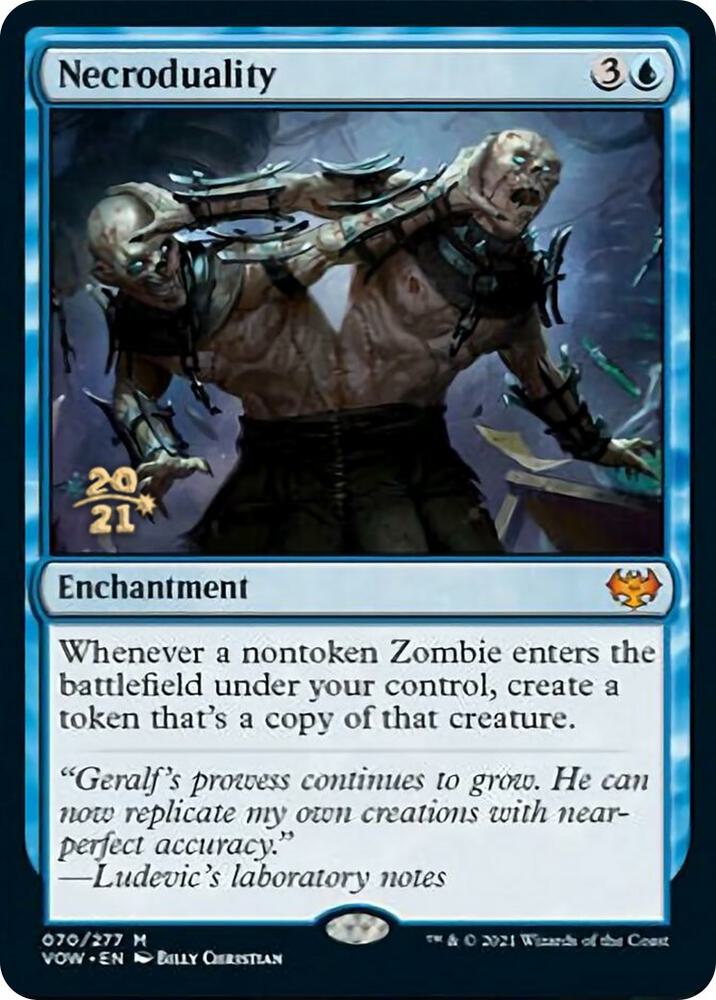 Necroduality 70 card from Prerelease Cards