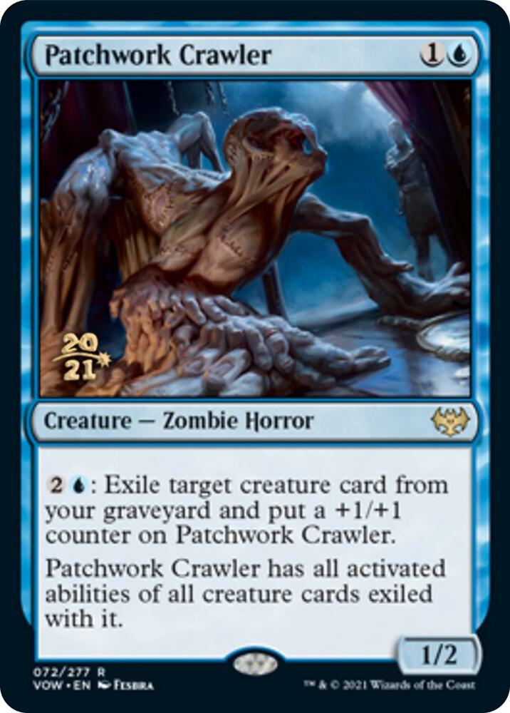 Patchwork Crawler 72 card from Prerelease Cards