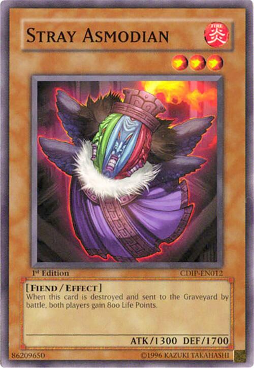 Stray Asmodian CDIP-EN012 card from Cyberdark Impact