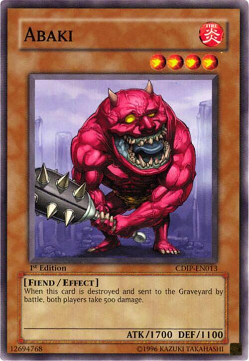 Abaki CDIP-EN013 card from Cyberdark Impact