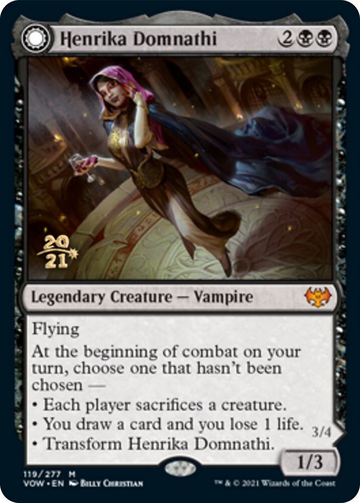 Henrika Domnathi 119 card from Prerelease Cards