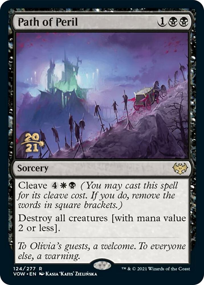 Path of Peril 124 card from Prerelease Cards