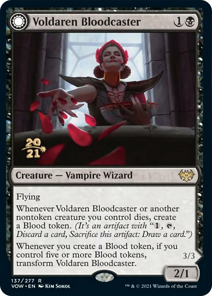 Voldaren Bloodcaster 137 card from Prerelease Cards