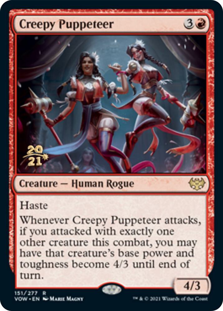 Creepy Puppeteer 151 card from Prerelease Cards
