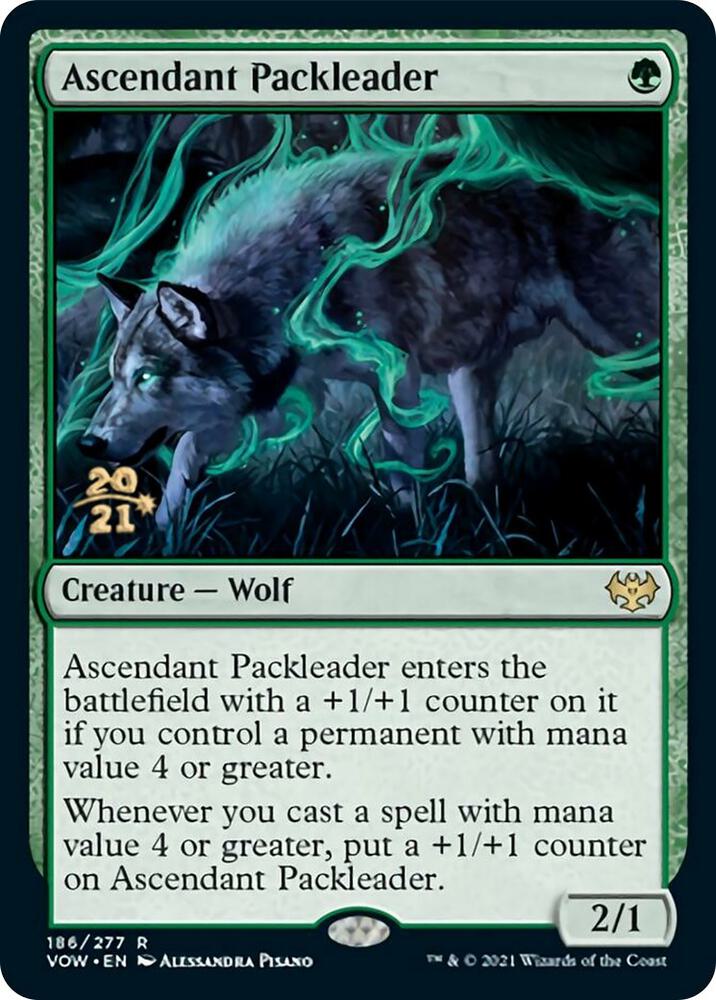 Ascendant Packleader 186 card from Prerelease Cards