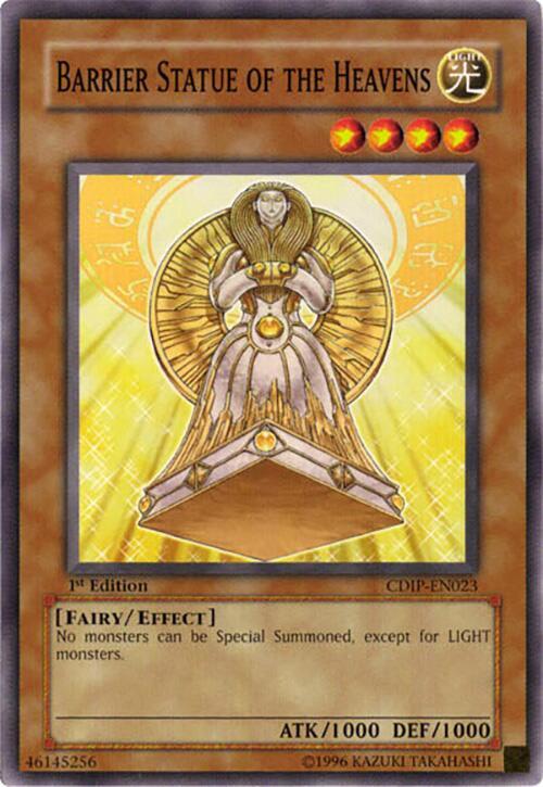 Barrier Statue of the Heavens CDIP-EN023 card from Cyberdark Impact