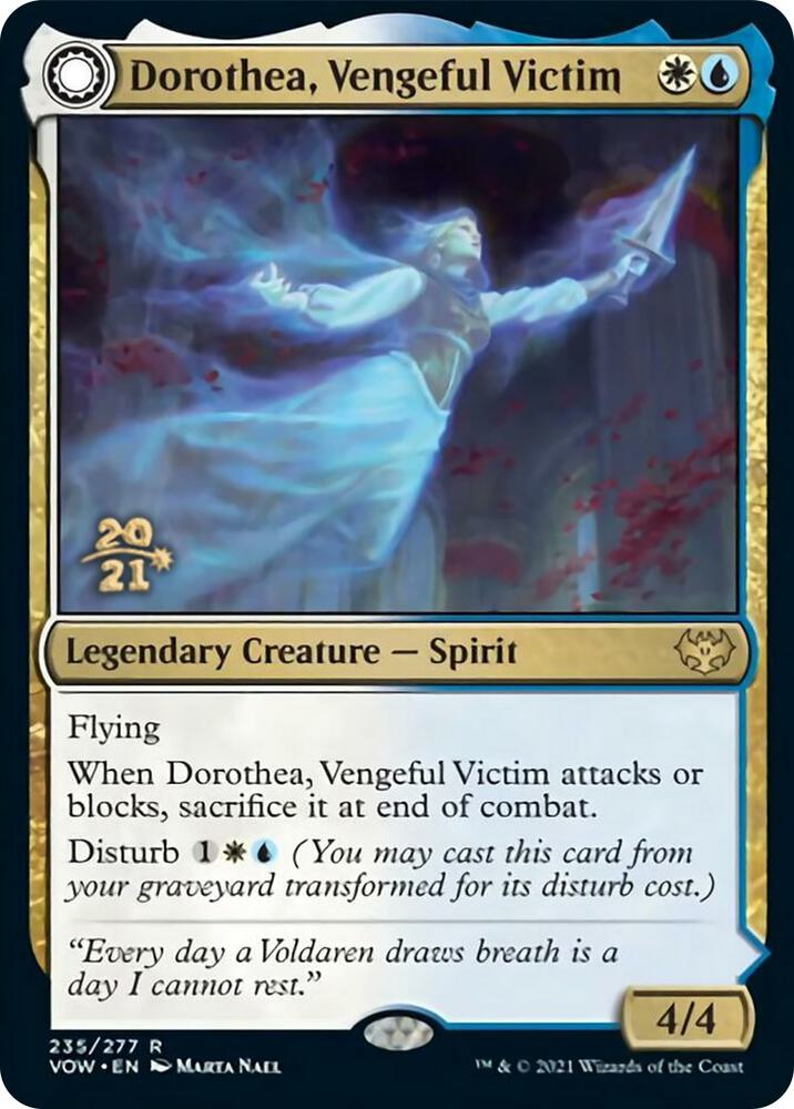 Dorothea, Vengeful Victim 235 card from Prerelease Cards