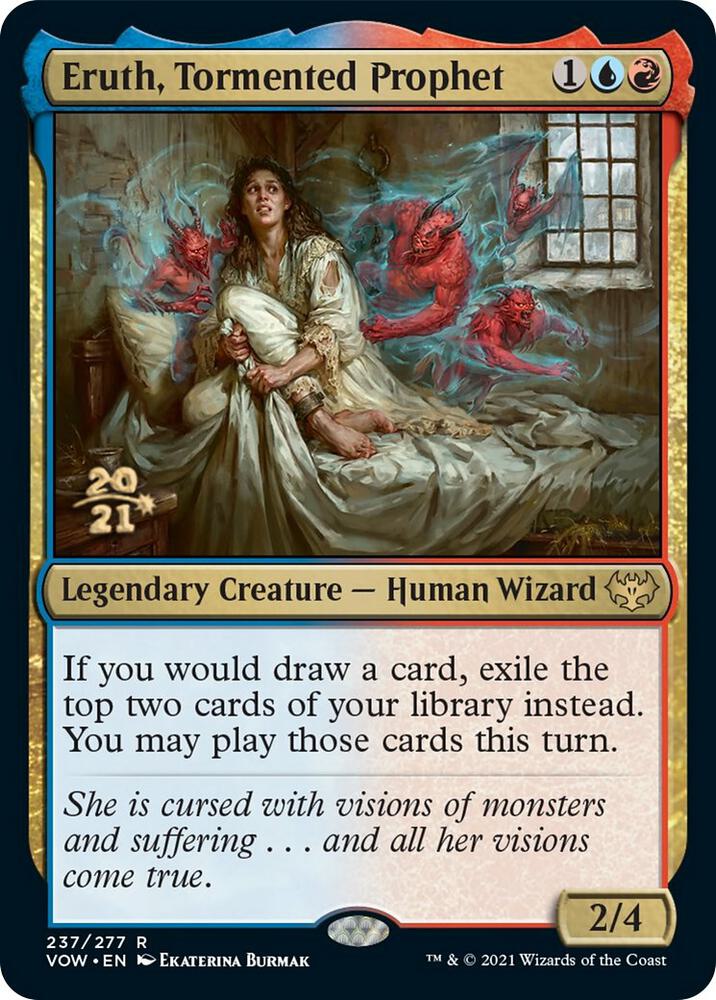 Eruth, Tormented Prophet 237 card from Prerelease Cards