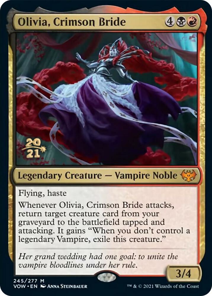 Olivia, Crimson Bride 245 card from Prerelease Cards