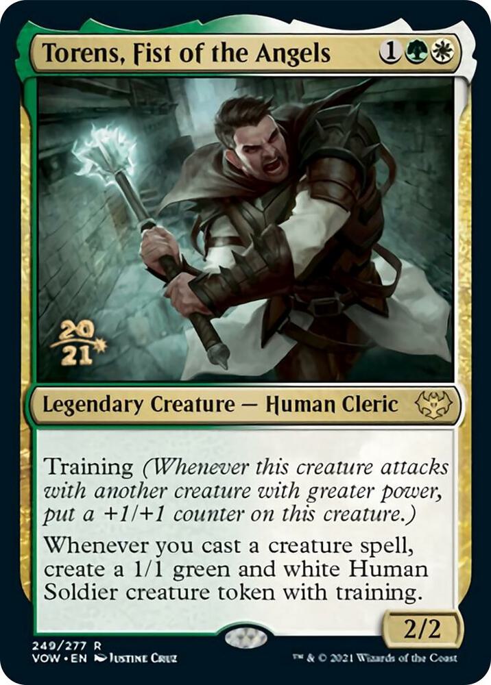 Torens, Fist of the Angels 249 card from Prerelease Cards