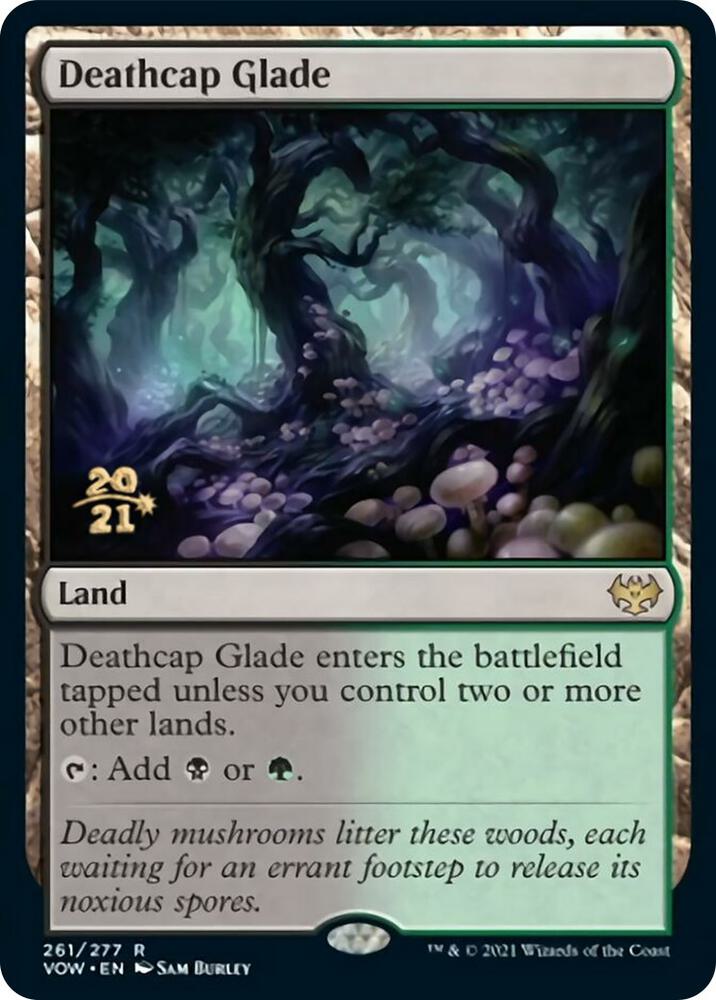 Deathcap Glade 261 card from Prerelease Cards