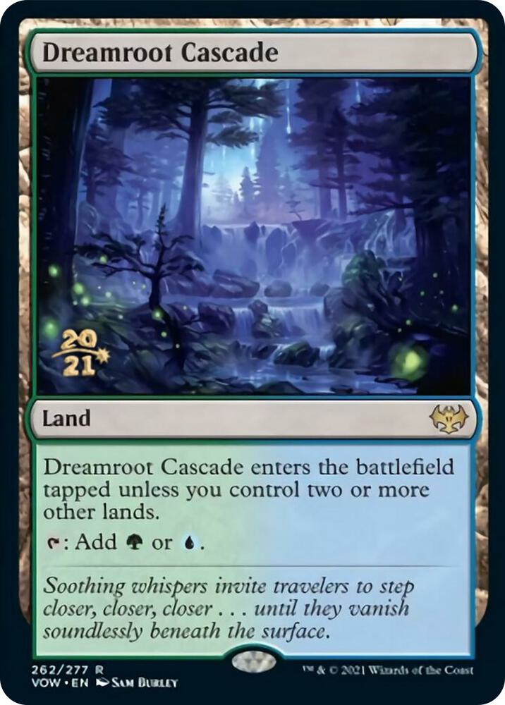 Dreamroot Cascade 262 card from Prerelease Cards