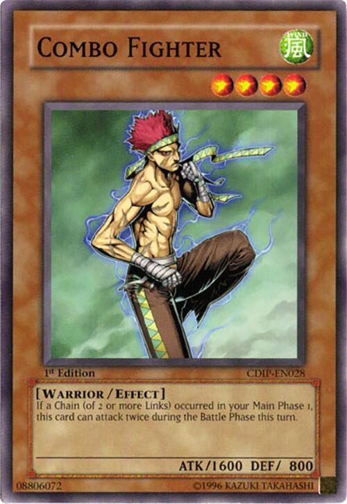 Combo Fighter CDIP-EN028 card from Cyberdark Impact