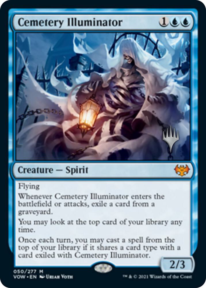 Cemetery Illuminator 50 card from Promo Pack: Aetherdrift