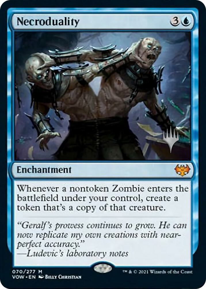 Necroduality 70 card from Promo Pack: Aetherdrift